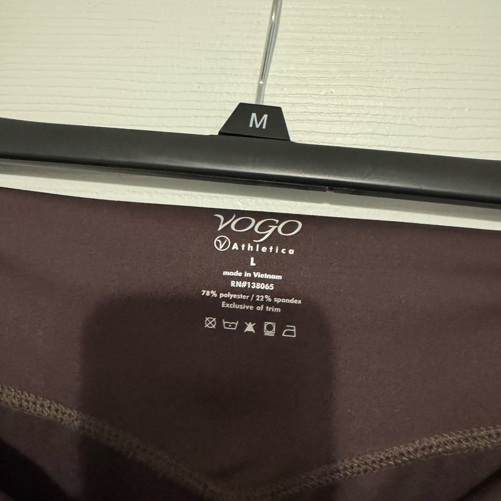 Athletica Brown Activewear Flare Yoga Pants